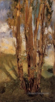  Édouard - Étude des arbres Édouard Manet